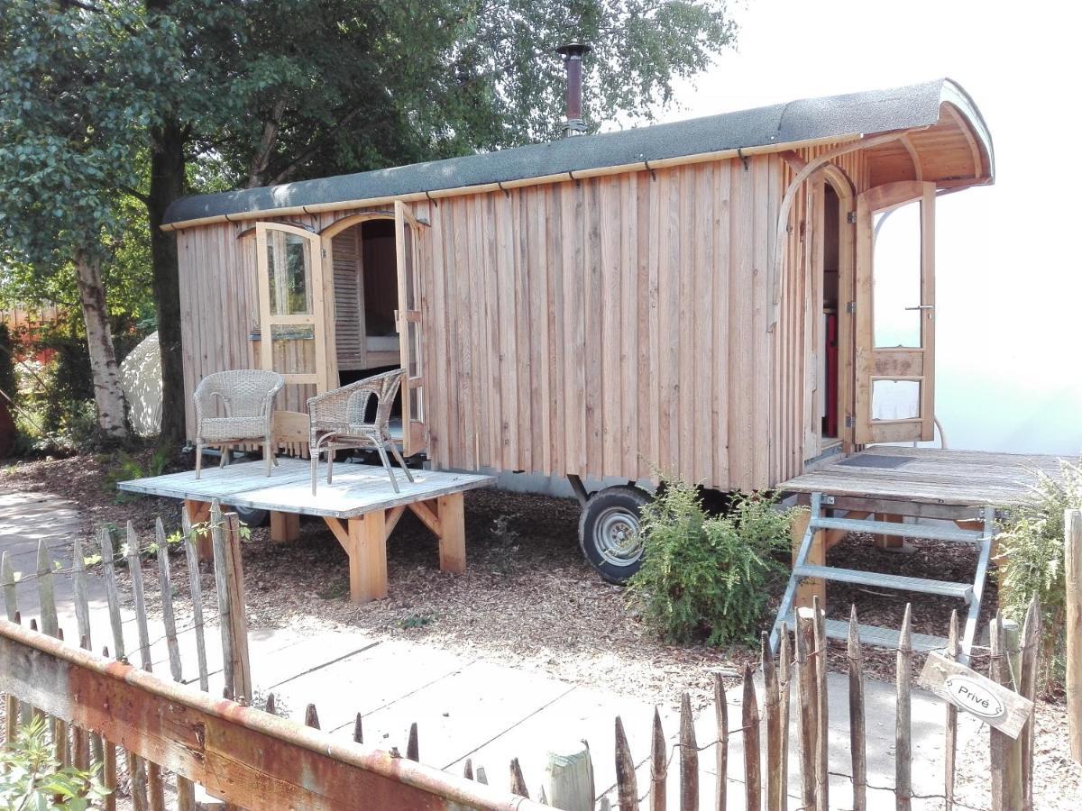 Pipowagen Overnachting Het Houten Huis Zaltbommel Extérieur photo